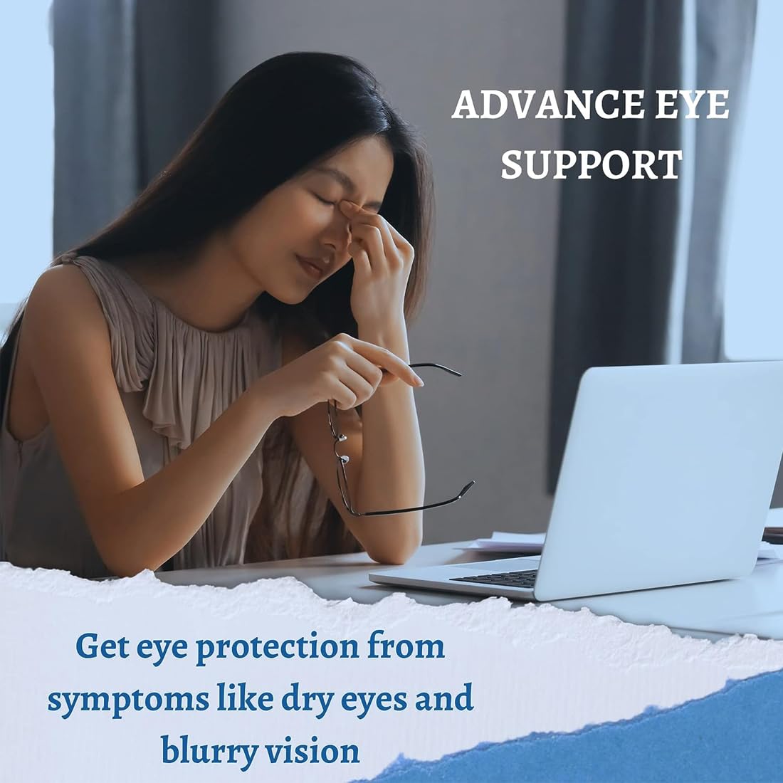 Vokin Biotech Crystalix Complete Eye Health Formula To Maintain Healthy Eyes Capsules | Grocsy