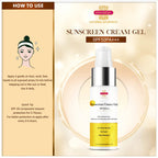 Inveda Sunscreen Cream Gel SPF 50 PA+++ | Grocsy