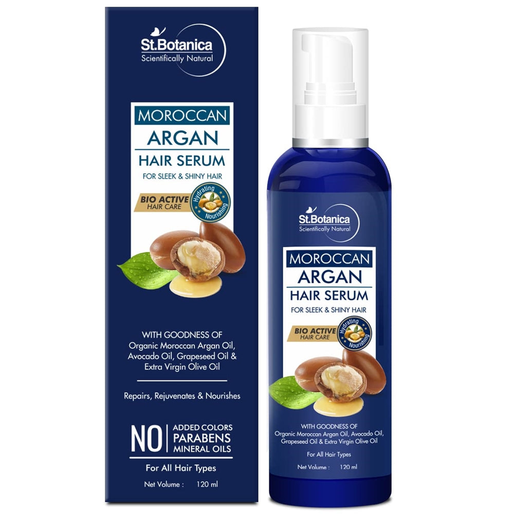 St.Botanica Moroccan Argan Hair Serum | Grocsy