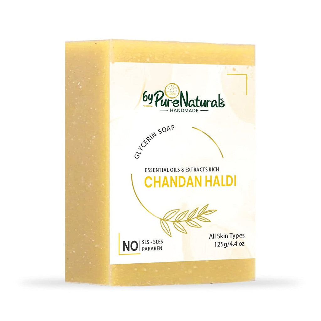 byPureNaturals Chandan Haldi Soap | Grocsy