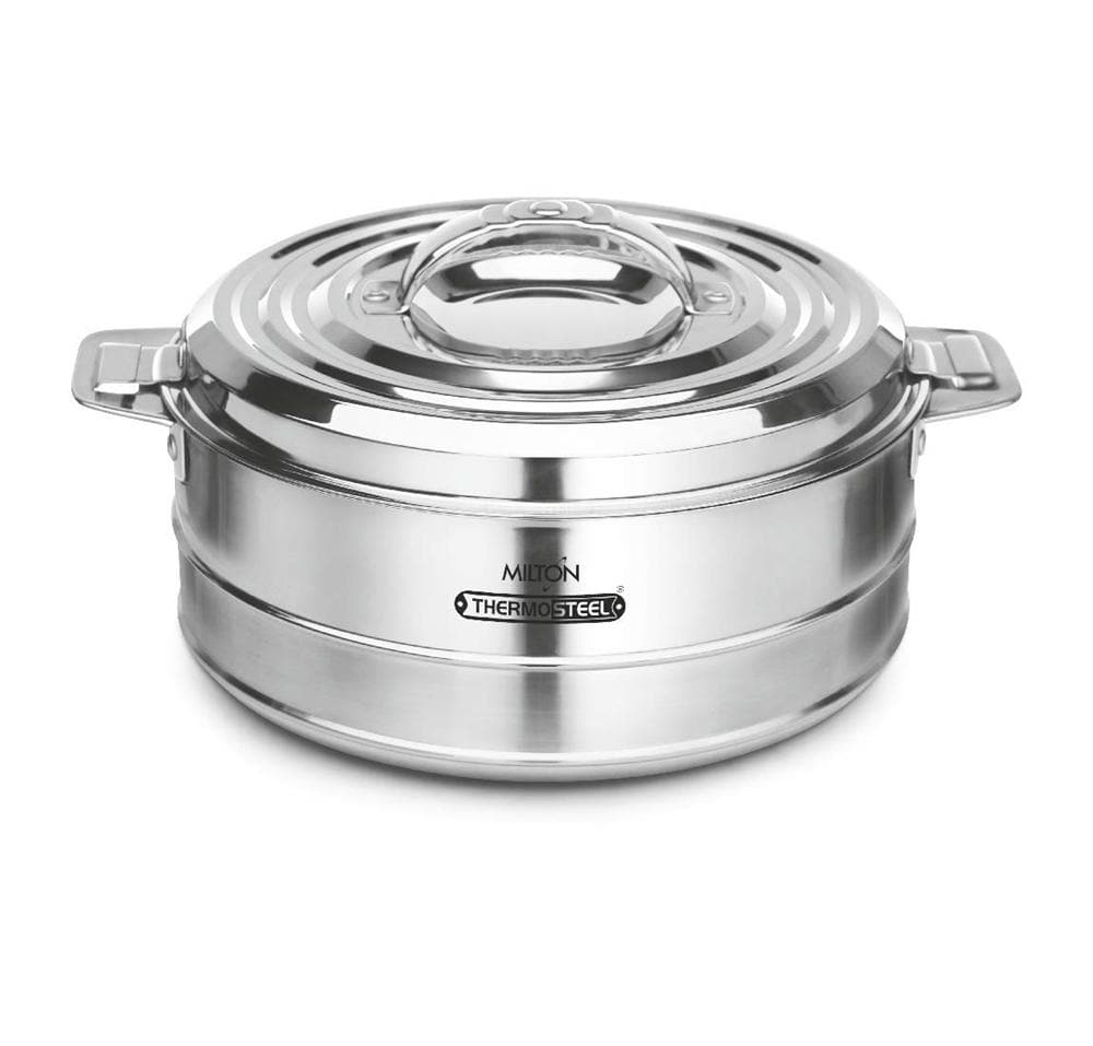Milton Stainless Steel Fortuner Casserole - 2.42 L | Grocsy