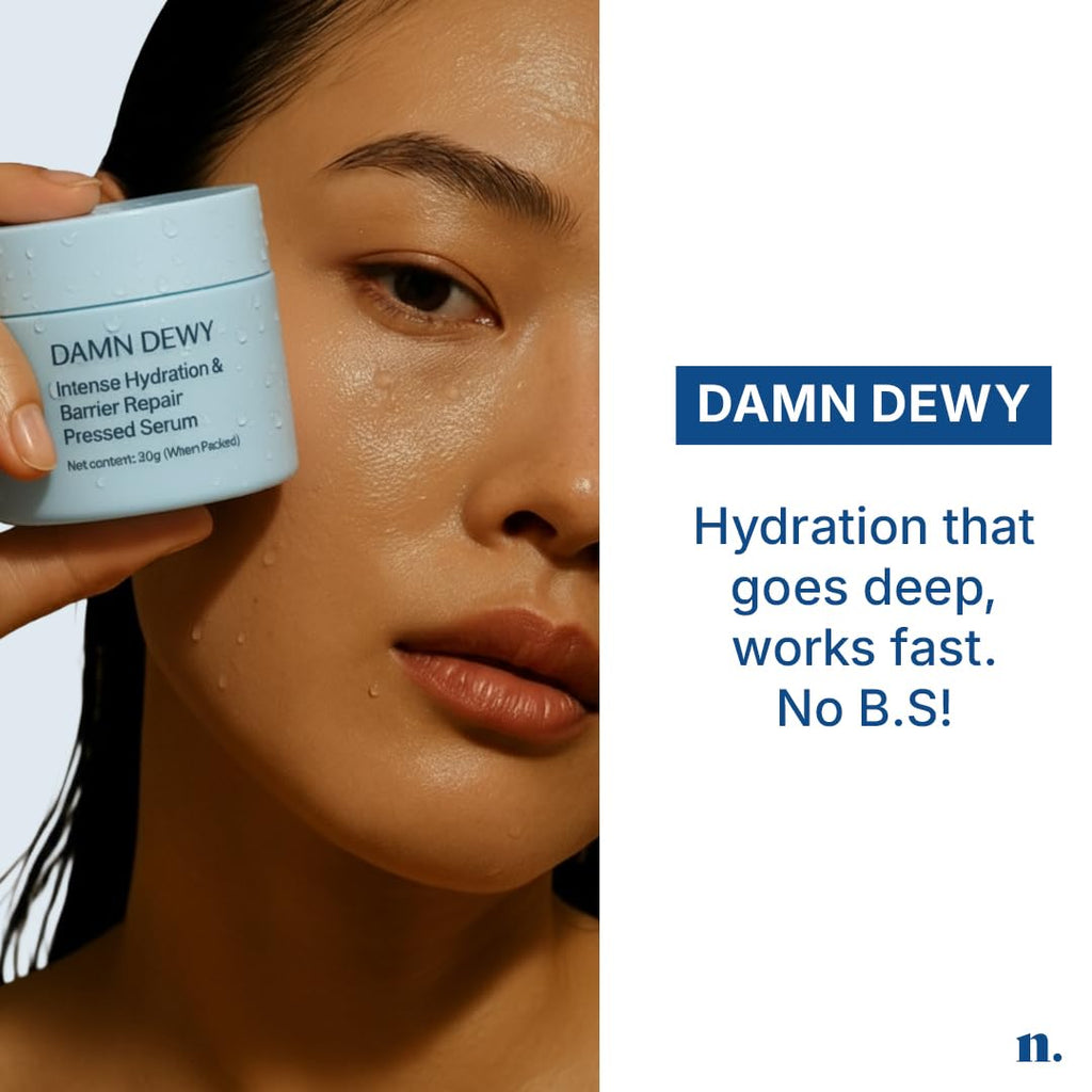 Numour Damn Dewy Intense Hydration & Barrier Repair Pressed Serum | Grocsy