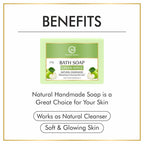 Nuerma Science Green Apple Bath Soap | Refreshes & Revitalizes Skin | Grocsy