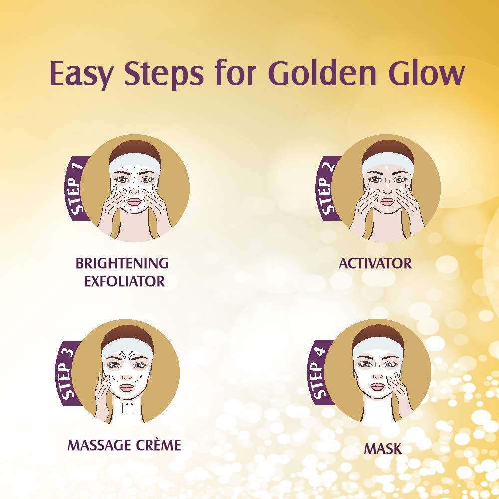 Lotus Herbals Radiant Gold Cellular Glow Facial Kit | Grocsy