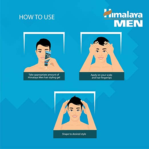 Himalaya Men Anti-Dandruff Styling Gel - Strong | Grocsy