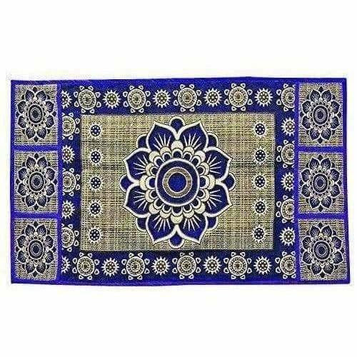 Cotton Refrigerator Cover Set - Blue | Grocsy