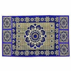 Cotton Refrigerator Cover Set - Blue | Grocsy