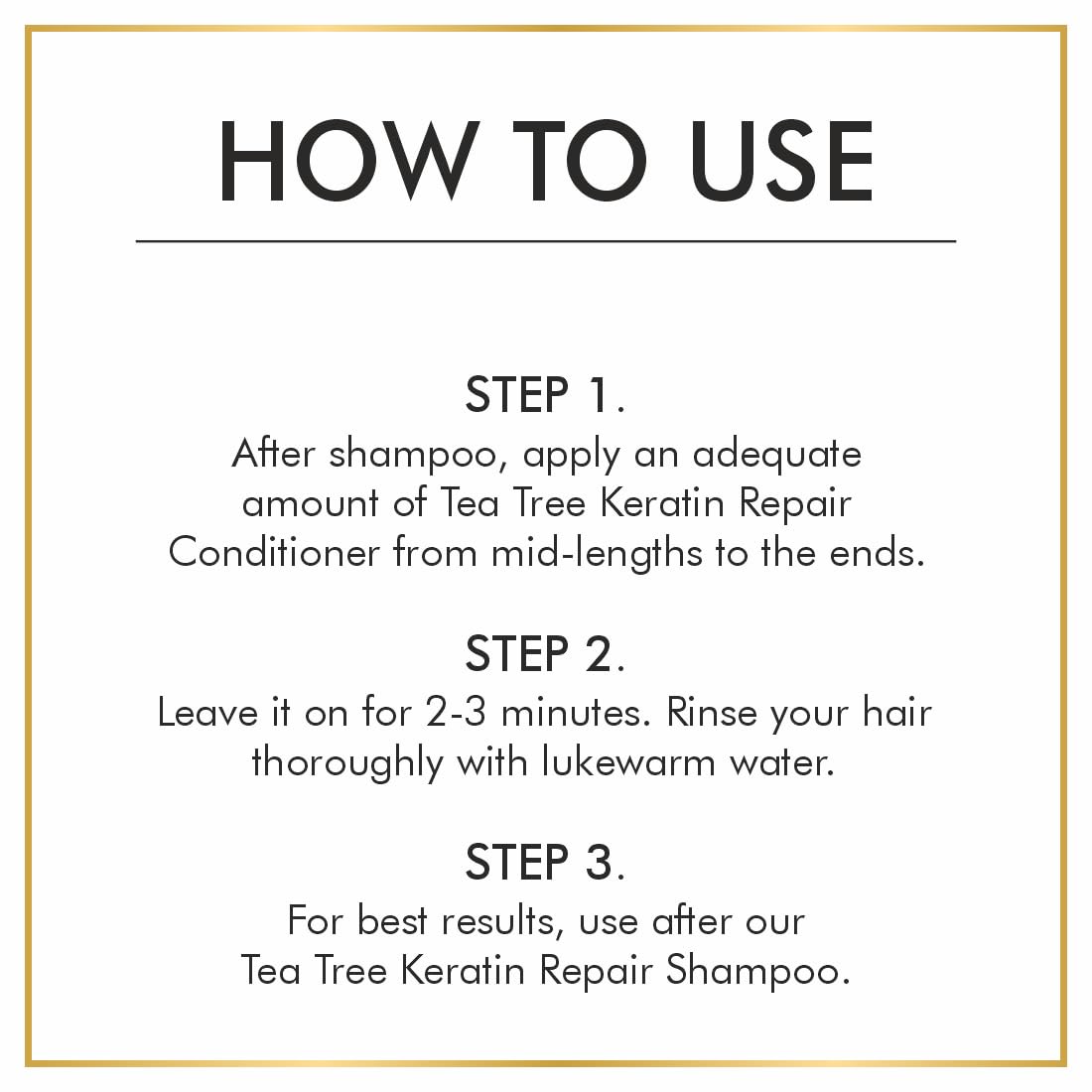 Nuerma Science Keratin Repair Tea Tree Hair Conditioner for Dandruff & Repair Damaged Hair | Grocsy