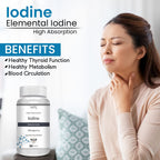 Vokin Biotech Iodine | Supplement to Support The Thyroid and Maintain Healthy Cellular Metabolism | Grocsy