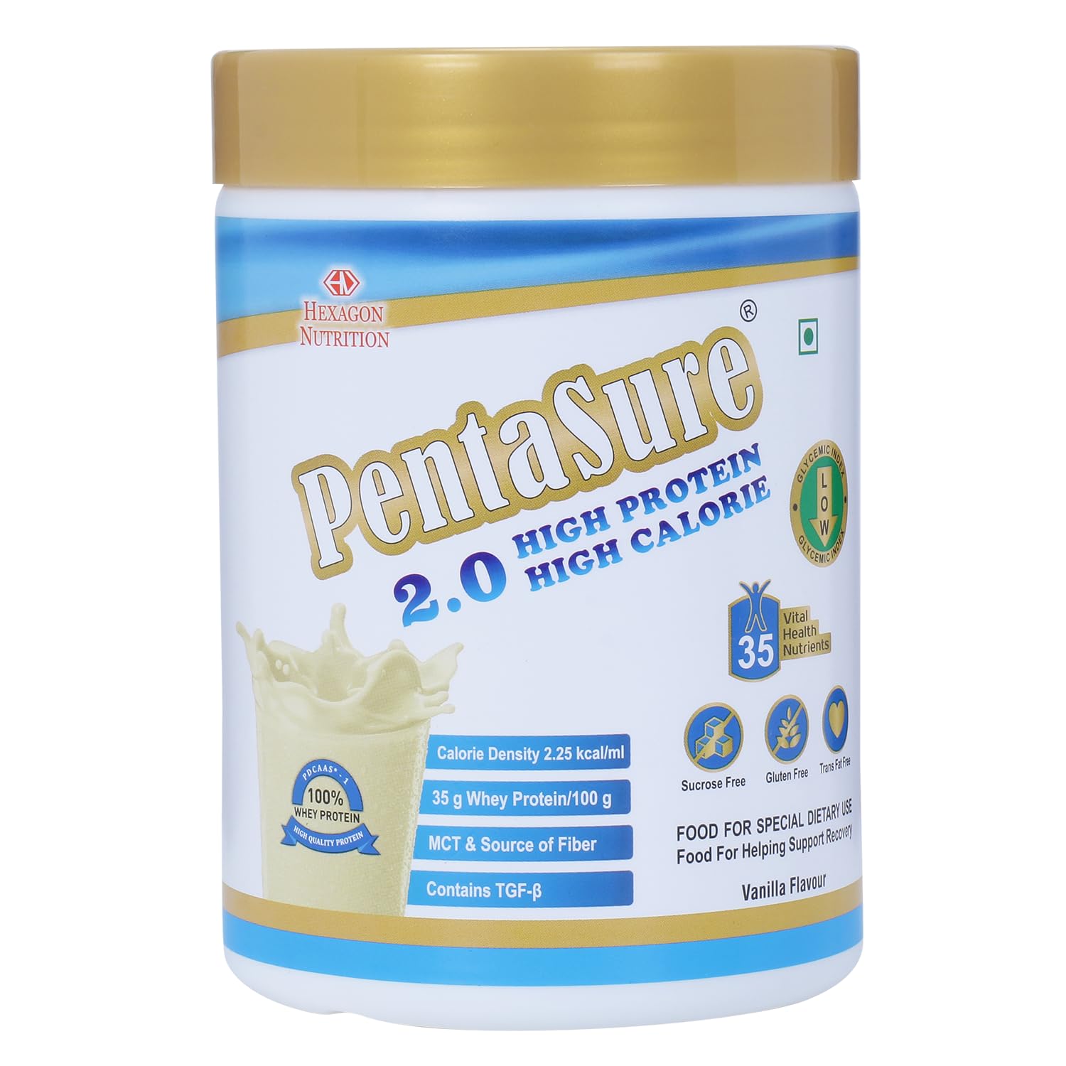 PentaSure 2.0 High Protein Powder - Vanilla Flavor | Grocsy