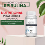 Vokin Biotech Spirulina- Support Heart Health and Liver Health -800mg | Grocsy