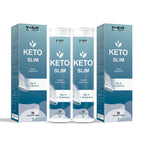 Vokin Biotech Keto Slim Tablets For Weight Loss Dietary Supplement Effervescent Water Soluble | Grocsy
