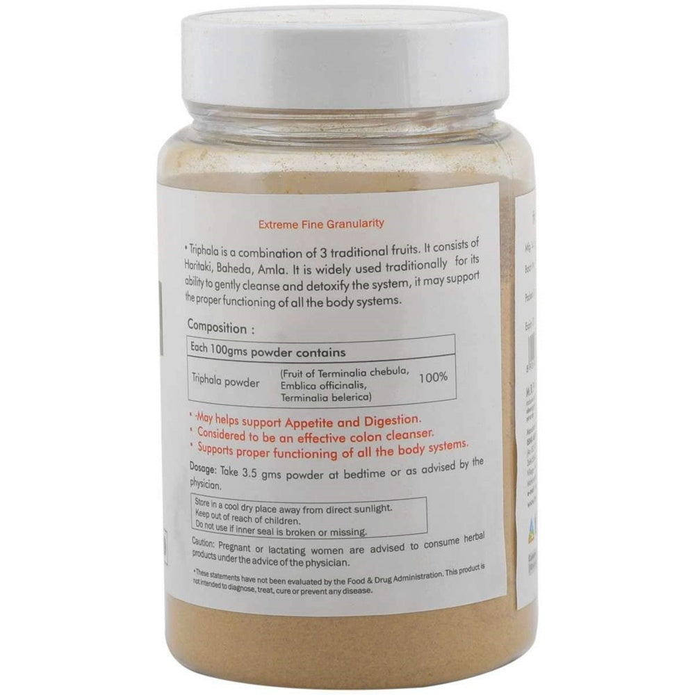 Herbal Hills Ayurveda Organic Triphala Powder | Grocsy