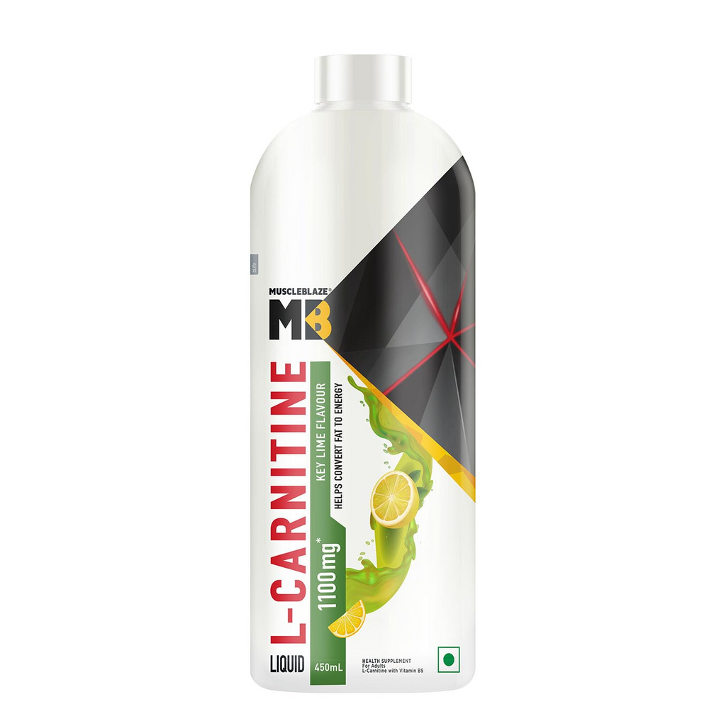 MuscleBlaze Liquid L Carnitine Lime | Grocsy