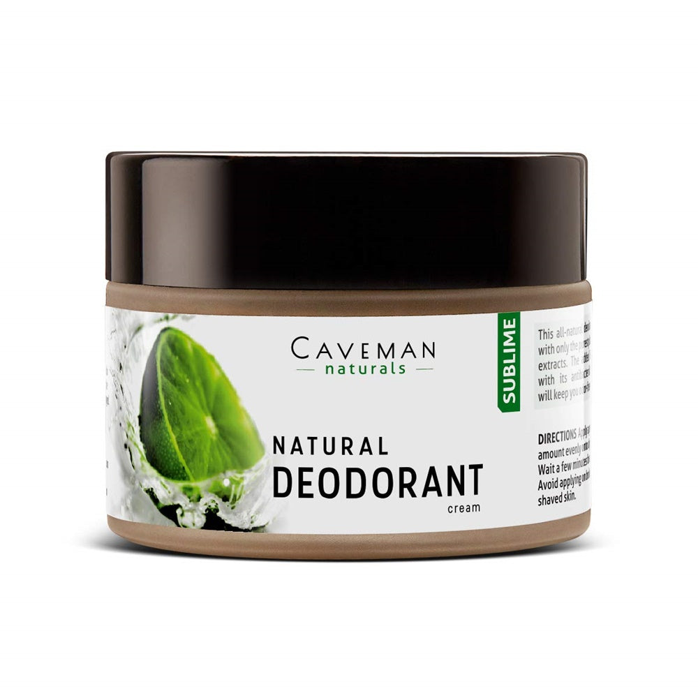 Caveman Natural Deodorant Cream (Sublime) | Grocsy