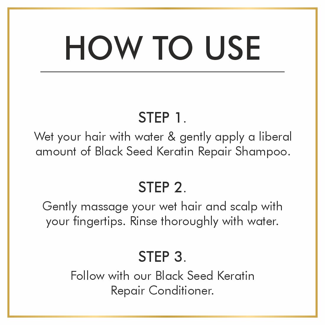 Nuerma Science Sulphate Free Keratin Repair Black Seed Shampoo For Keratin Botox and Coloured Hair | Grocsy