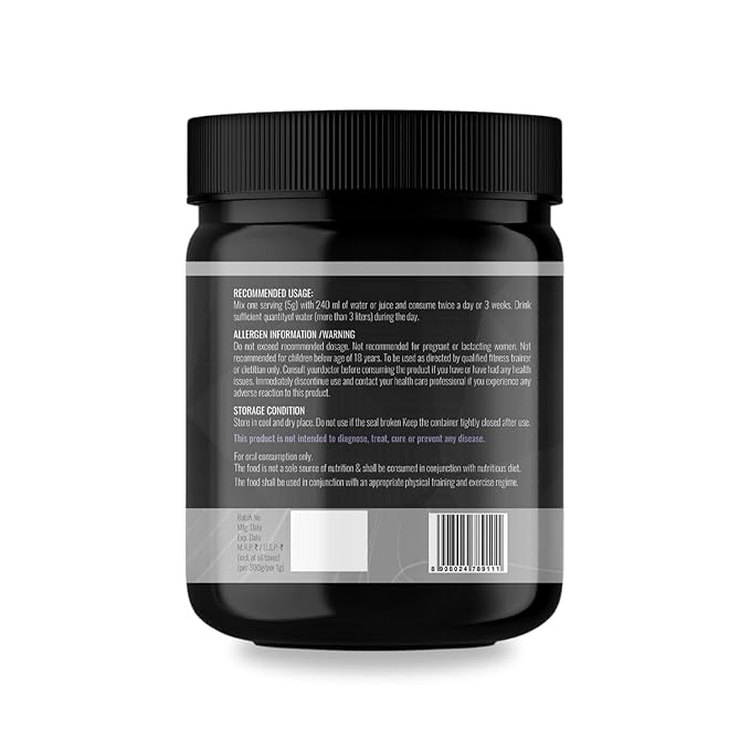 BOOSTIQ L-Glutamine Powder - Unflavoured | Grocsy