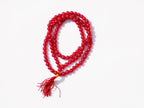 Kannssky Red Hakik (Agate) Mala - Hindu Buddhist Prayer Beads | Grocsy