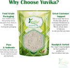 Yuvika Beej Kaunch Kala Powder (Without Peel) - Mucuna Pruriens - Black Kaunch Seeds Powder | Cowhage | Grocsy