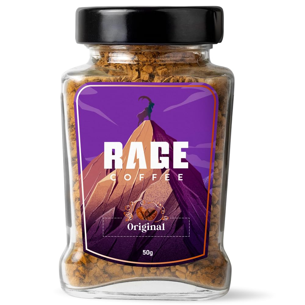 Rage Coffee Original Blend Instant Coffee | Grocsy