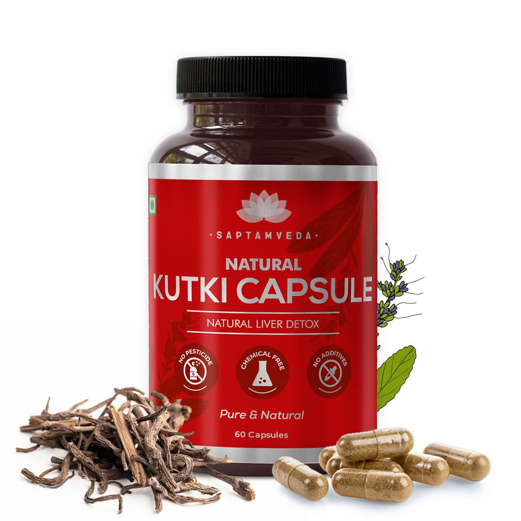 Saptamveda Organic Kutki Capsules | Grocsy