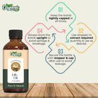 Organic Zing Lily (Lilium Auratum) Oil | Pure & Natural Essential Oil for Skincare & Aroma & Diffusers | Grocsy