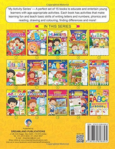 Dreamland My Activity- Numbers Colouring Book | Grocsy
