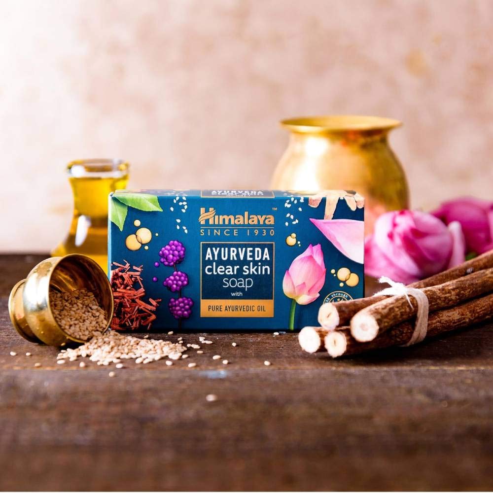 Himalaya Ayurveda Clear Skin Soap | Grocsy