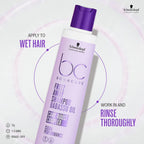 Schwarzkopf Professional Bonacure Frizz Away Shampoo With Babassu Oil | Grocsy