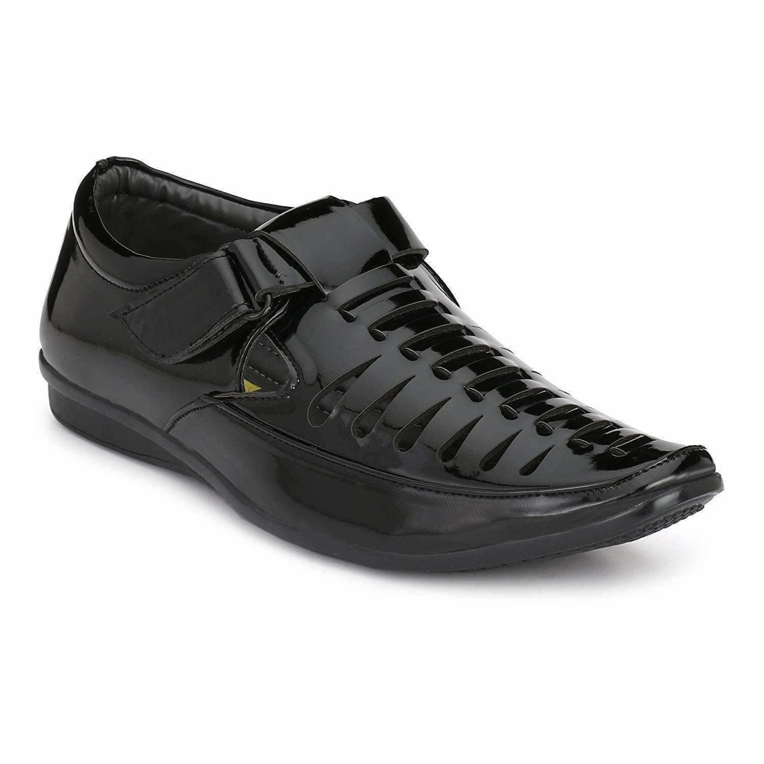 Formal Casual Ethnic Loafer Slip-On Sandal Shoe | Grocsy