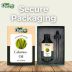 Organic Zing Calamus (Acorus Calamus) Oil | Pure & Natural Essential Oil for Skincare, Hair Care, Aroma & Diffusers | Grocsy