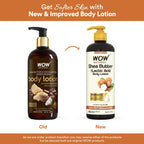 Wow Skin Science Shea Butter and Cocoa Butter Moisturizing Body Lotion | Grocsy
