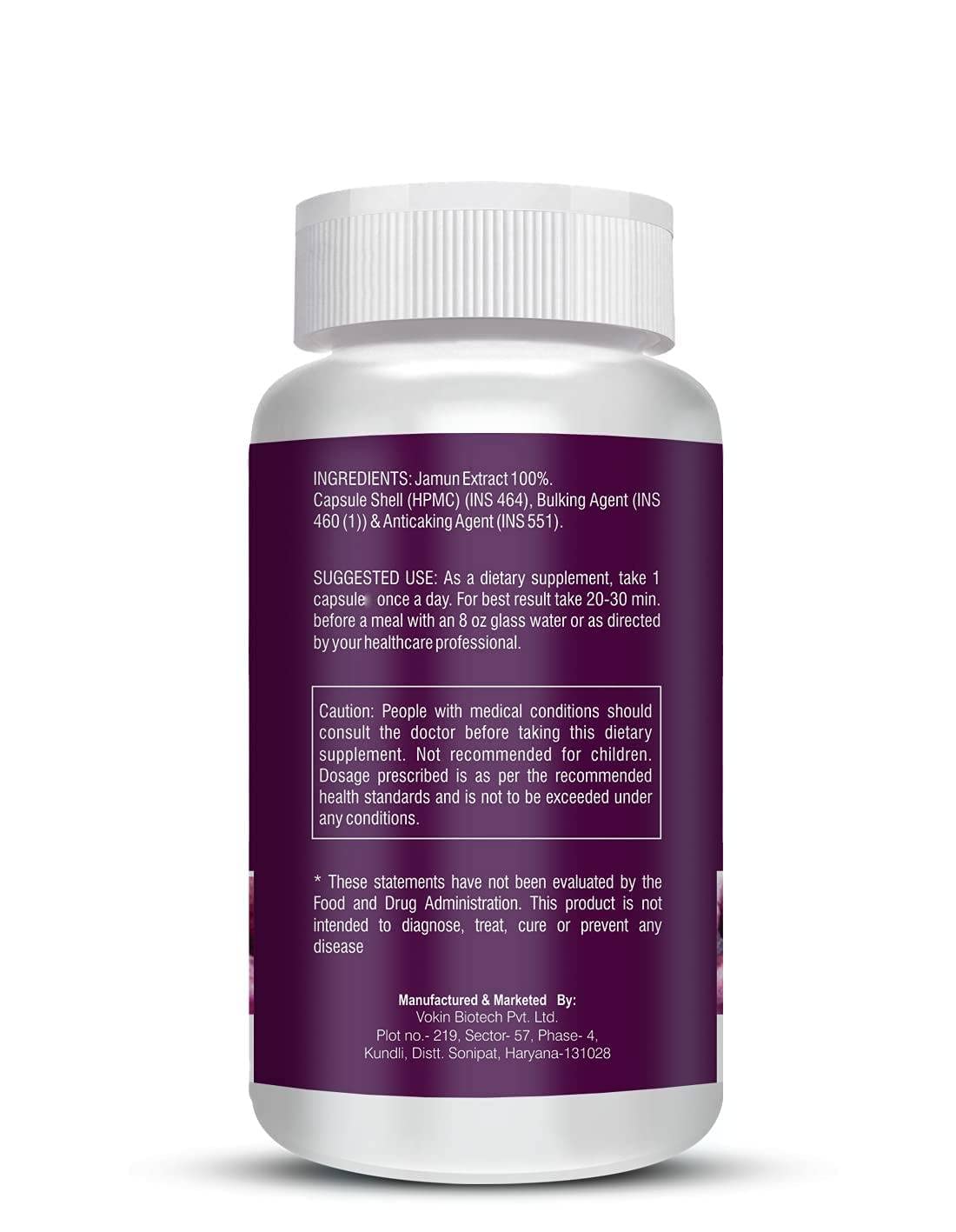Vokin Blood Sugar Health Supplements For Men & Women | Grocsy