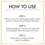 Nuerma Science Hibiscus Hair Shampoo with Keratin Repair (SLS Free) | Grocsy
