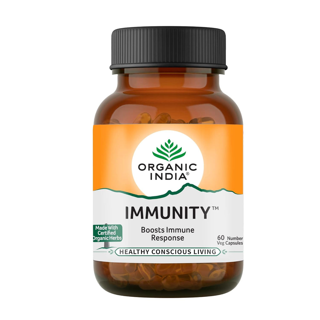 Organic India Immunity Capsules | Grocsy