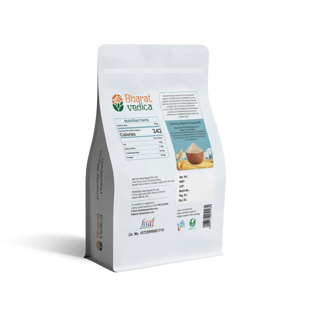 Bharat Vedica Organic Little Millet Flour - Organic kutki ka Atta | Grocsy