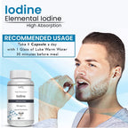 Vokin Biotech Iodine | Supplement to Support The Thyroid and Maintain Healthy Cellular Metabolism | Grocsy