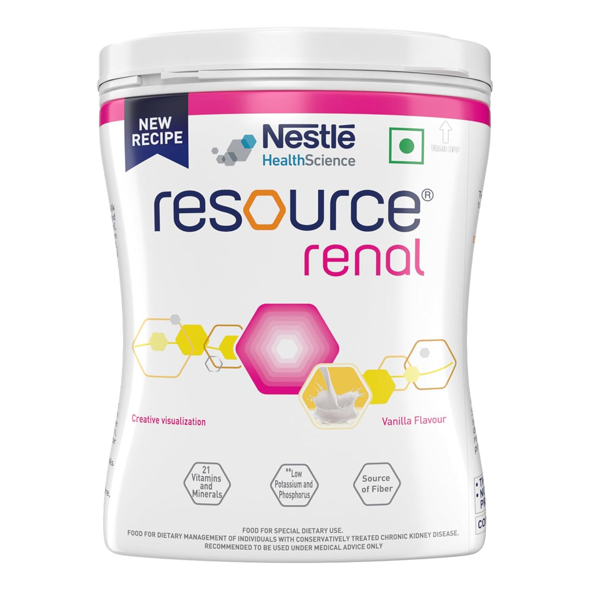 Nestle Resource Renal Protein Powder - Vanilla Flavor | Grocsy
