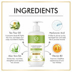 Nuerma Science Keratin Repair Tea Tree Hair Conditioner for Dandruff & Repair Damaged Hair | Grocsy