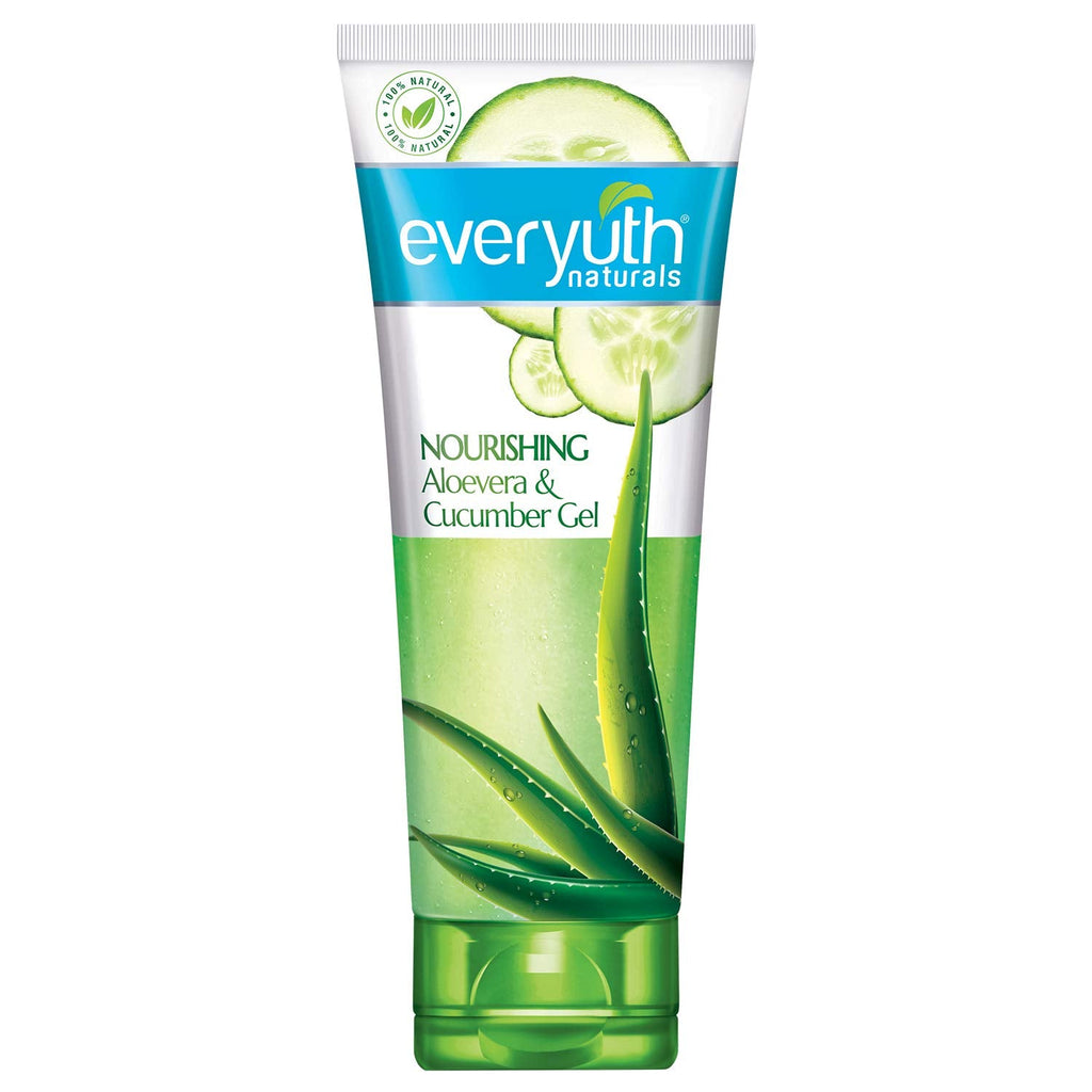 Everyuth Naturals Nourishing Aloe Vera & Cucumber Gel | Grocsy