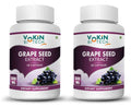 Vokin Biotech Natural Grapes Seed Extract Support Immune System and Antioxidant Supplement 500MG | Grocsy
