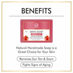 Nuerma Science Tomato Bath Soap | Exfoliate, Hydrate & Brighten Skin | Grocsy