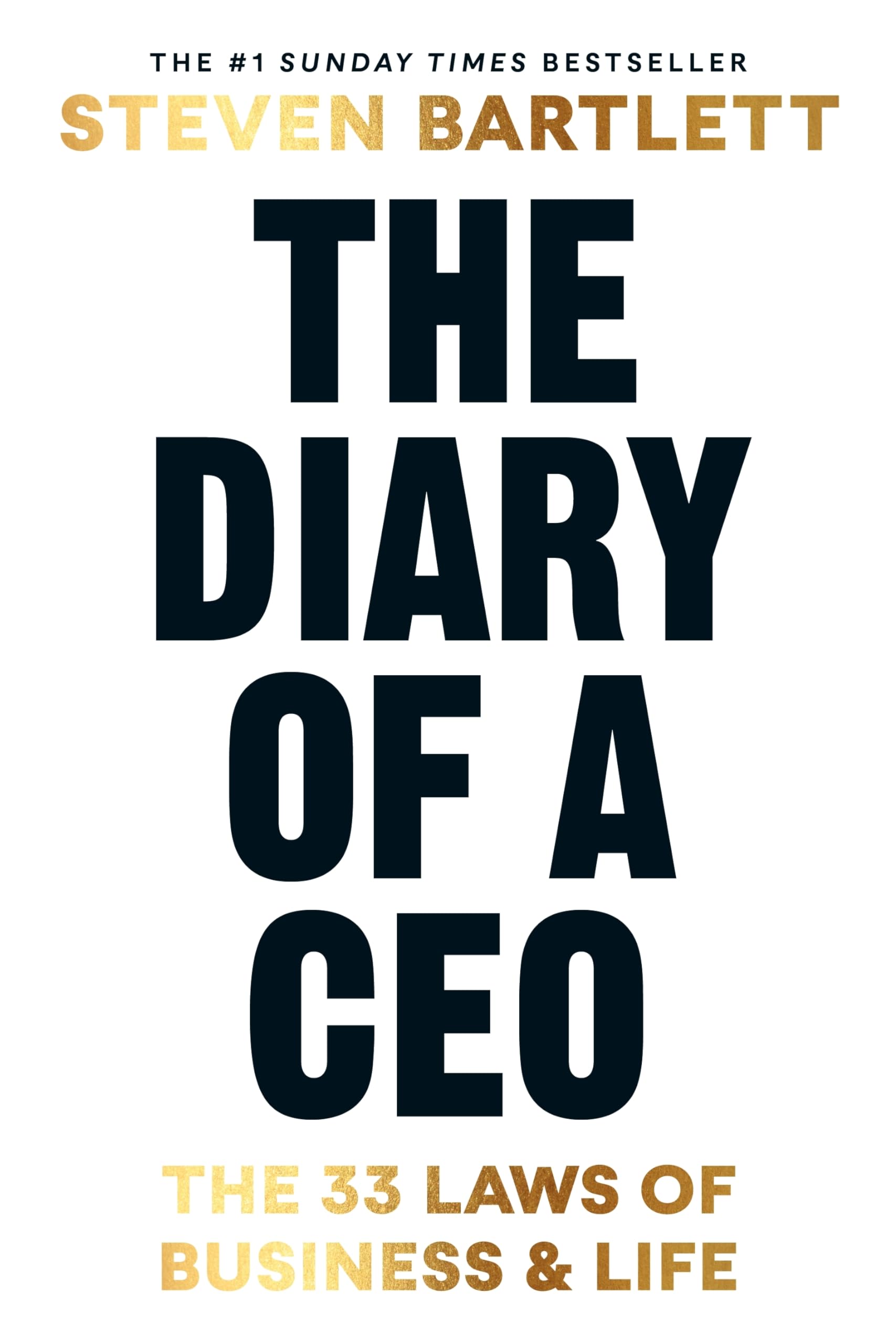 The Diary Of A Ceo: The 33 Laws Of Business And Life | Grocsy