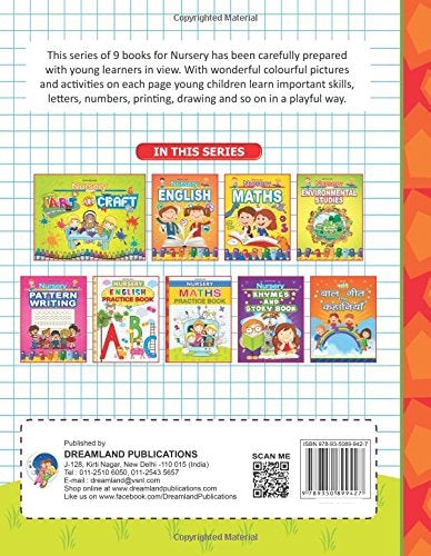 Dreamland Nursery Math Practice Book | Grocsy