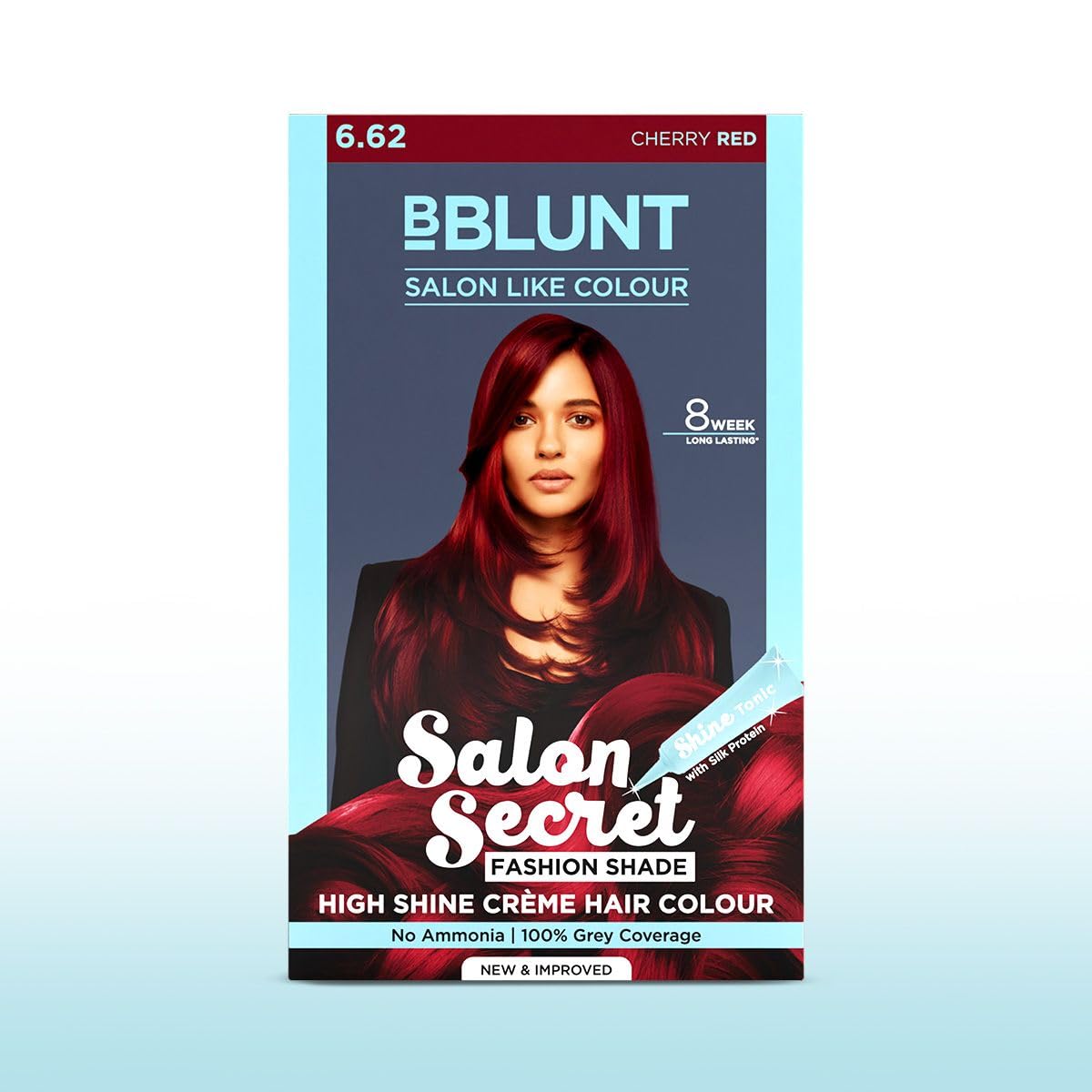 BBlunt Salon Secret High Shine Crème Hair Colour - Cherry Red | Grocsy