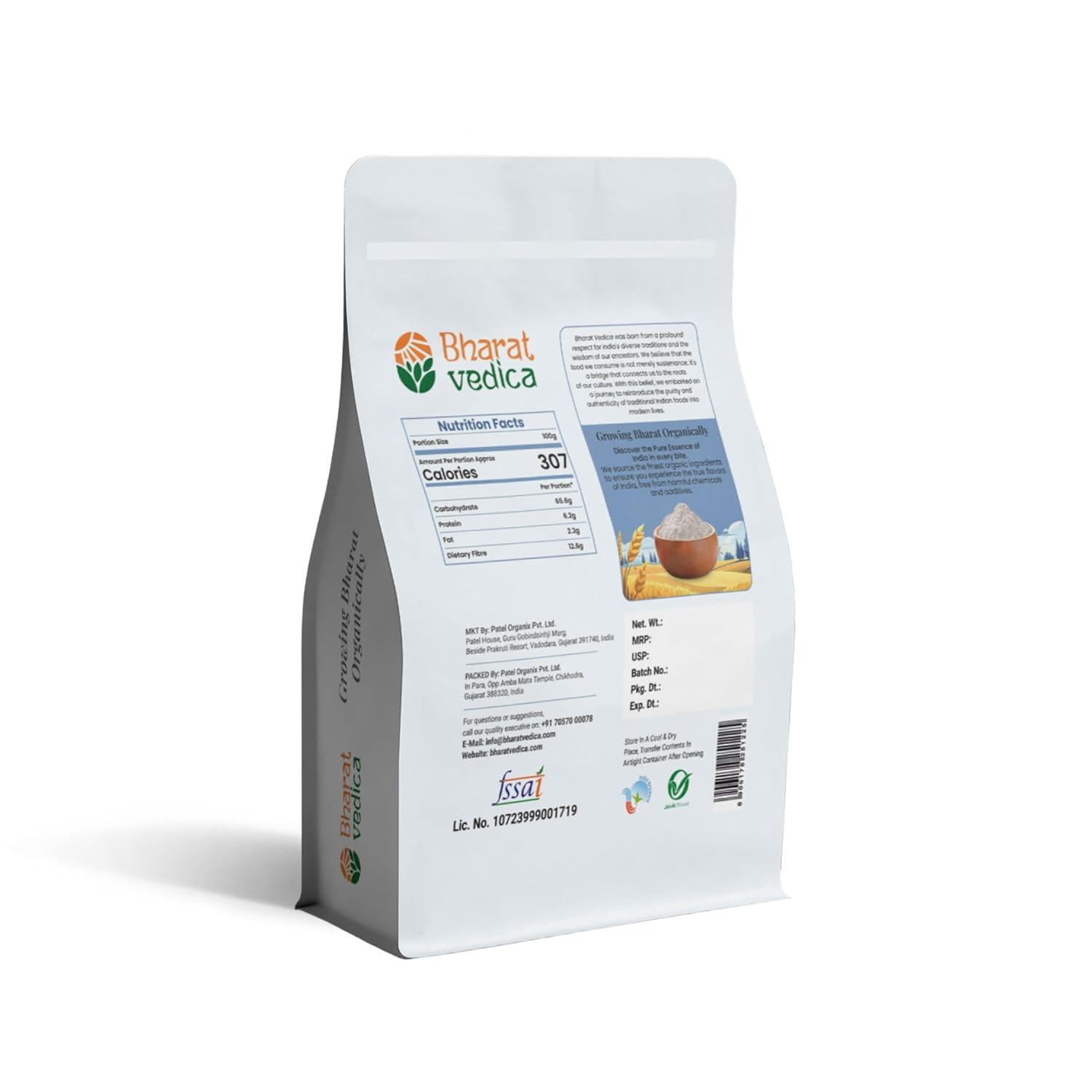 Bharat Vedica Organic Barnyard Millet Flour - Organic Sava ka Atta | Grocsy
