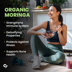 Carbamide Forte Organic Moringa Leaf Powder | Grocsy