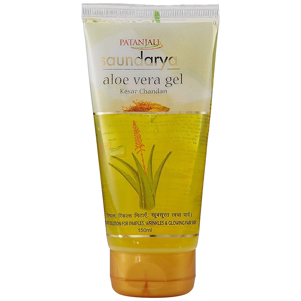 Patanjali Saundarya Aloe Vera Gel Kesar Chandan | Grocsy
