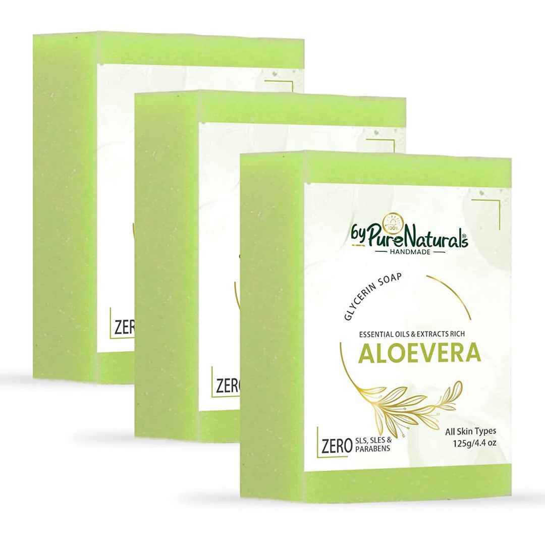 byPureNaturals Aloevera Soap | Grocsy
