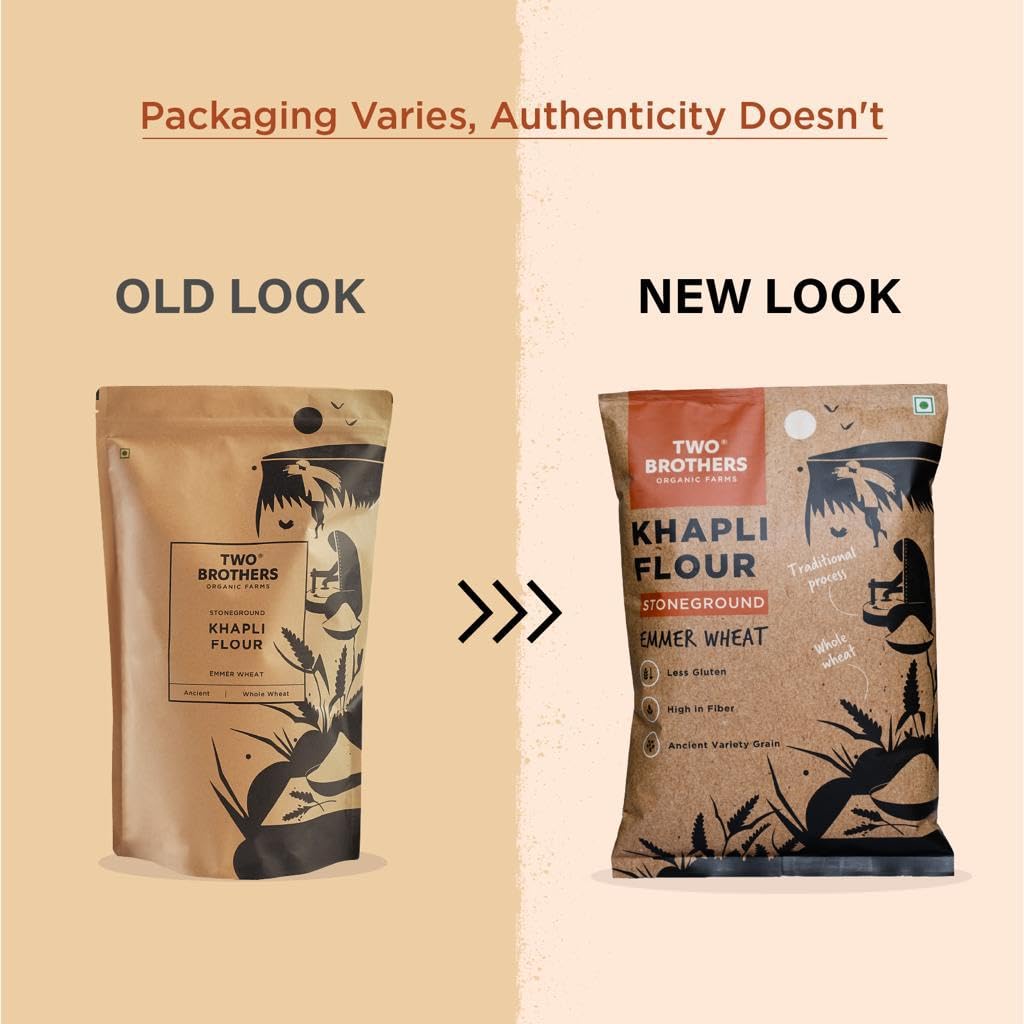 Two Brothers Organic Farms Khapli Flour | Grocsy